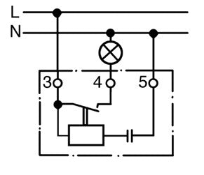 Eberle Dämmerungsschalter DÄ 56508 Aufputz 1S 2500W 30s/ein - grenda-hammer® - Der Handwerkershop 