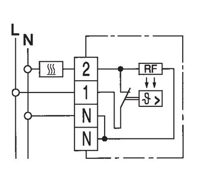 Eberle Raumthermostat RTR-E 6121 Aufputz 1Ö 5-30°C, AC230V, 10A - grenda-hammer® - Der Handwerkershop 