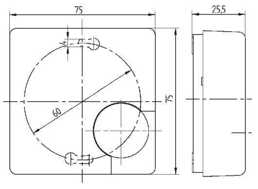 Eberle Raumthermostat RTR-E 6202 Aufputz 1Ö, 5...30°C, 10A, Schalter, Nachtabsenkung - grenda-hammer® - Der Handwerkershop 