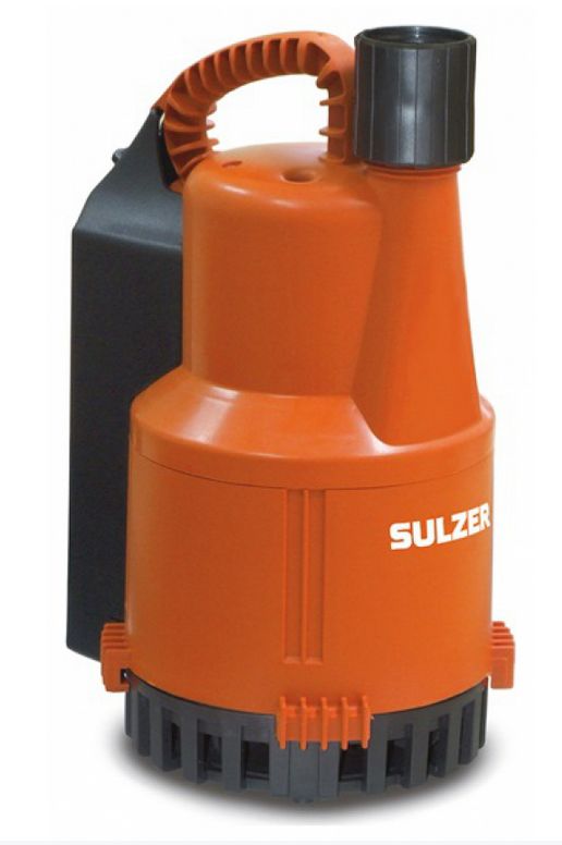 Schmutzwasserpumpe ABS Robusta 200 CW-TS bis 9.500 Liter/Stunde max. 6,1m Förderhöhe Flachabsaugung bis 3mm und 10m Kabel