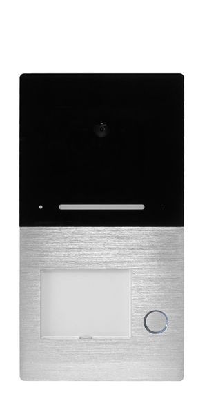 1-Familienhaus Sprechanlage Aufputz VILLA Video 2-Draht Bus mit 1x 4,3 Zoll Basic Monitor HHG
