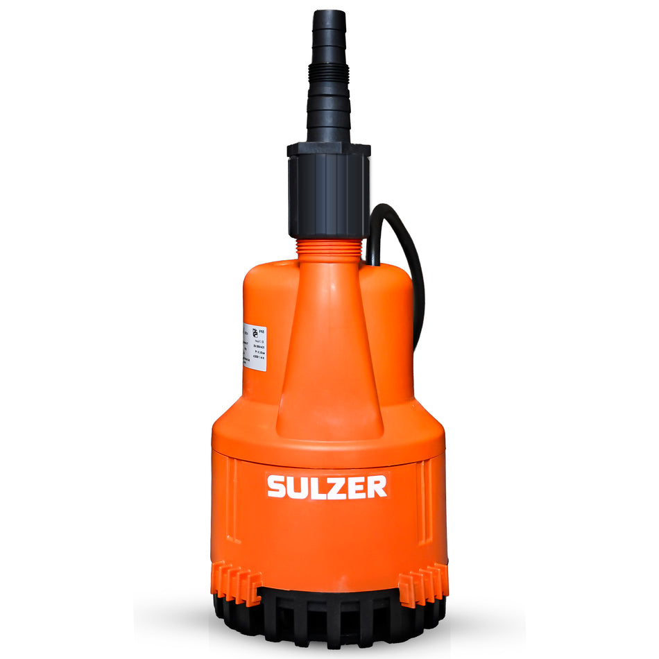 Schmutzwasserpumpe ABS Robusta 200 CW-TS bis 9.500 Liter/Stunde max. 6,1m Förderhöhe Flachabsaugung bis 3mm und 10m Kabel