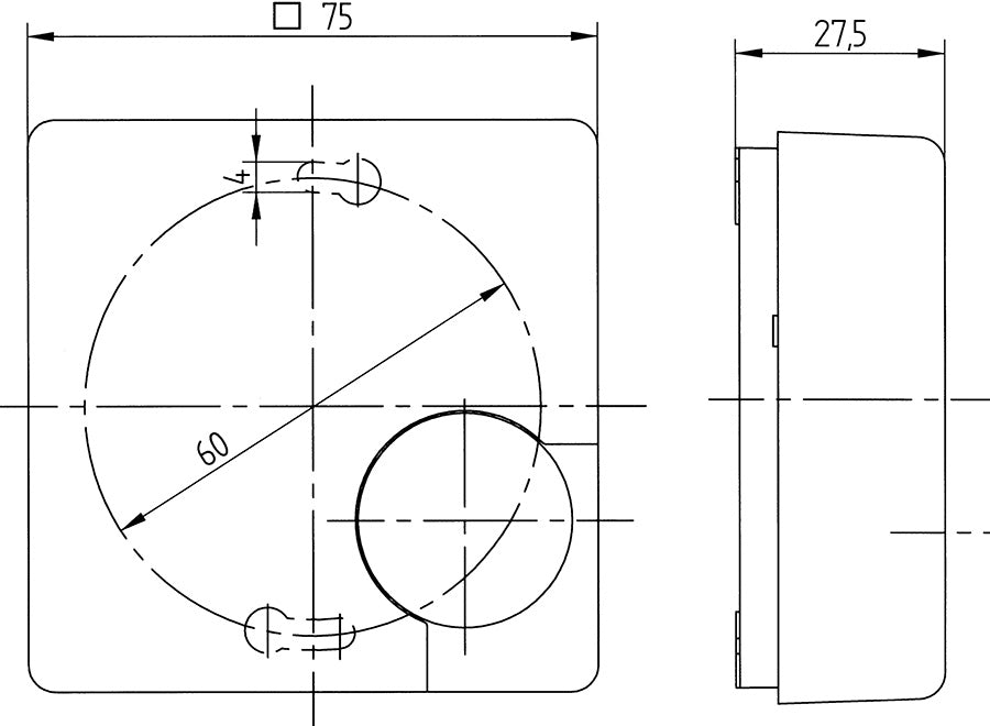 Eberle Raumthermostat RTR-E 3521 Aufputz 1Ö 5...30°C, 16A - grenda-hammer® - Der Handwerkershop 