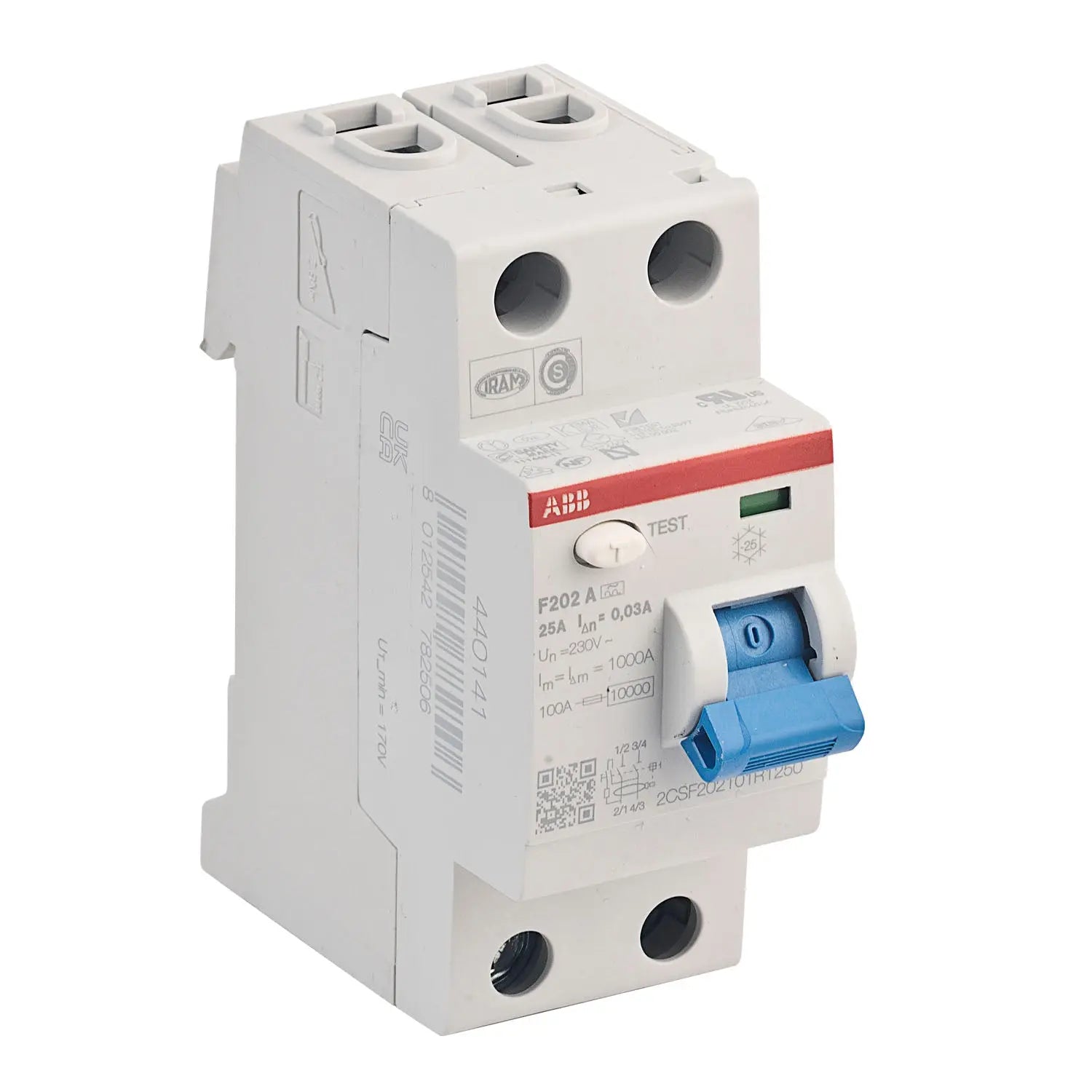 Sicherungskasten für Garten, Camping, Wohnmobil und Boote mit FI-Schutzschalter 25A 30mA und LS B16A 2-polig grenda-hammer®