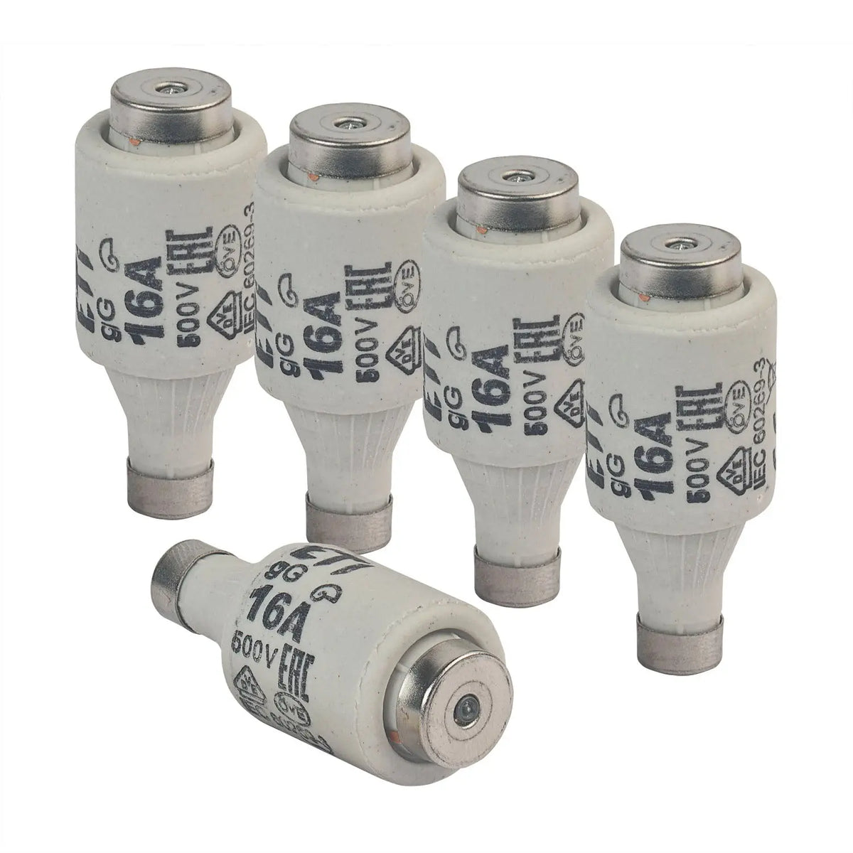 Sicherung DIAZED DII E27 6 bis 25A Blister mit 5 Stück Schmelzsicherungen grenda-hammer®