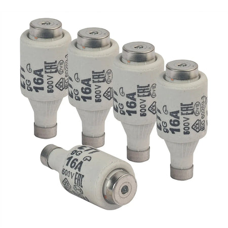 Sicherung DIAZED DII E27 6 bis 25A Blister mit 5 Stück Schmelzsicherungen grenda-hammer®