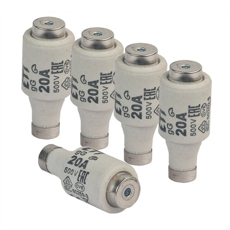 Sicherung DIAZED DII E27 6 bis 25A Blister mit 5 Stück Schmelzsicherungen grenda-hammer®