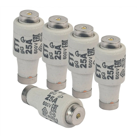 Sicherung DIAZED DII E27 6 bis 25A Blister mit 5 Stück Schmelzsicherungen grenda-hammer®