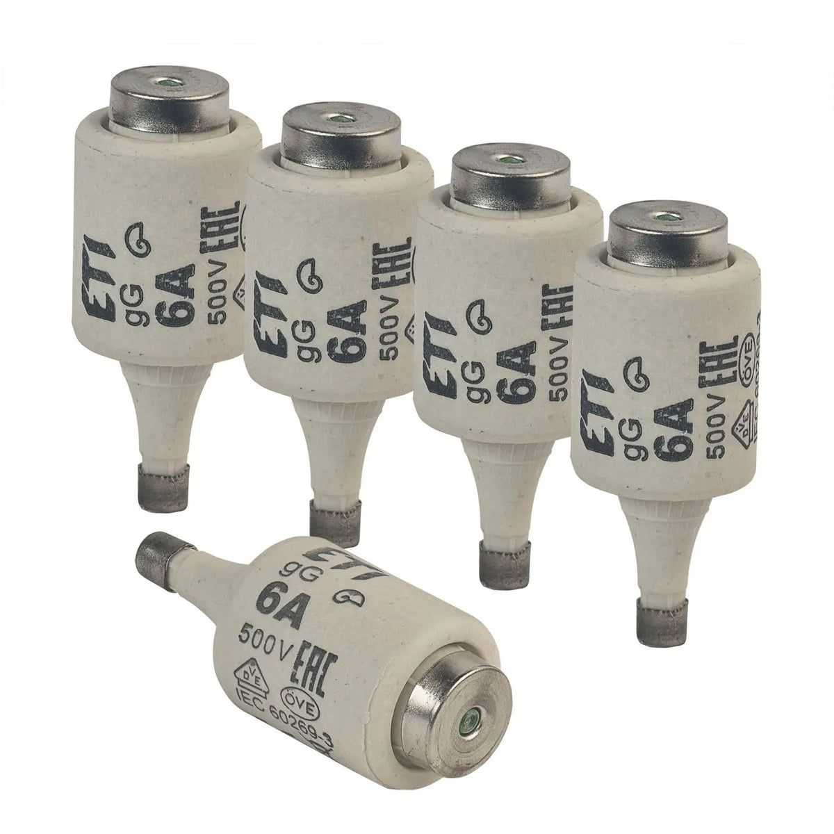 Sicherung DIAZED DII E27 6 bis 25A Blister mit 5 Stück Schmelzsicherungen grenda-hammer®