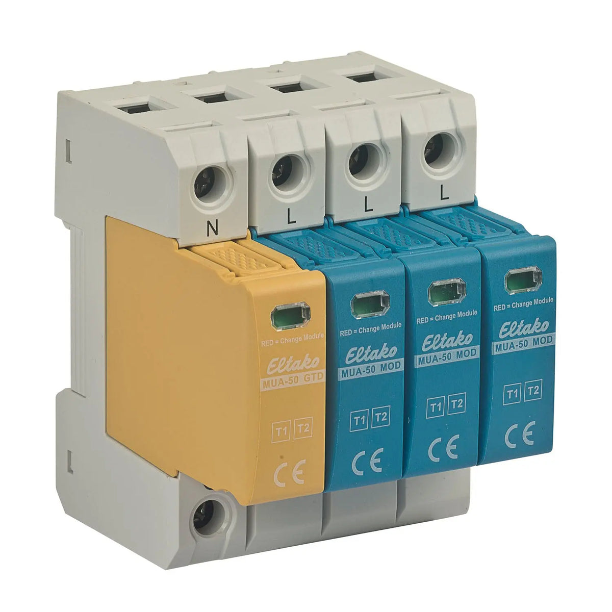 Eltako MUA-50 Überspannungsableiter Typ 1+2+3 für TN-C / TN-S und TT-Netze Eltako