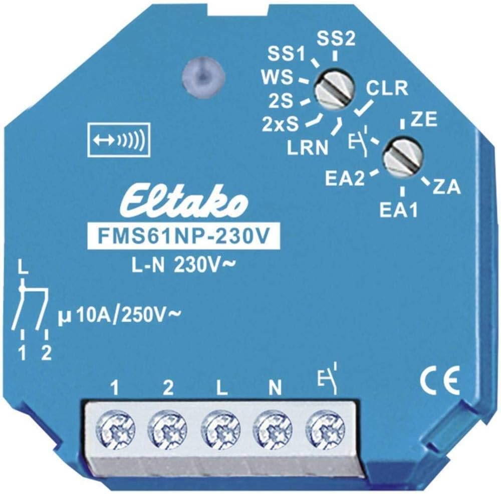 Eltako Funkaktor FMS61NP-230V 868MHz 2-Kanal 230V (AC) Einbau - grenda-hammer® - Der Handwerkershop 