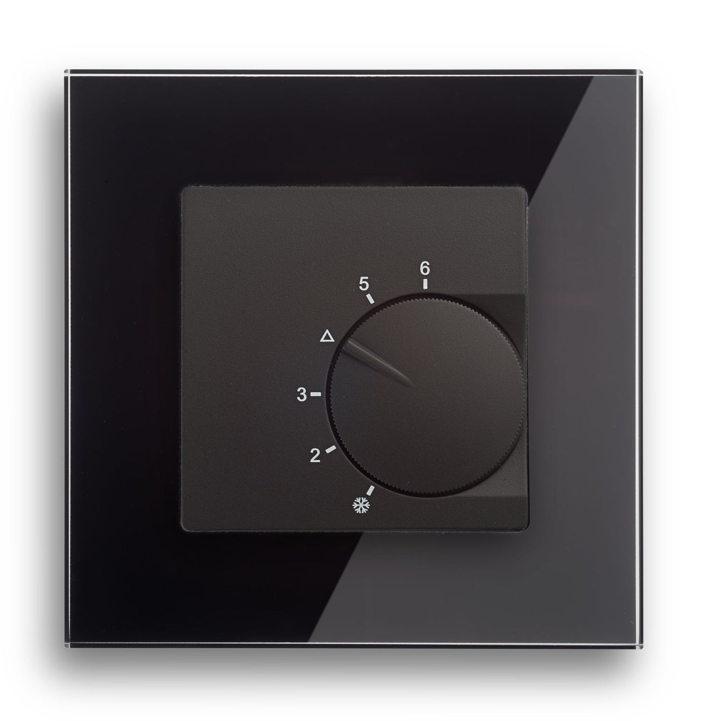 Temperaturregler System Eberle UTE 1003 unter Putz anthrazit mit Abdeckrahmen Serie Gira - grenda-hammer® - Der Handwerkershop 