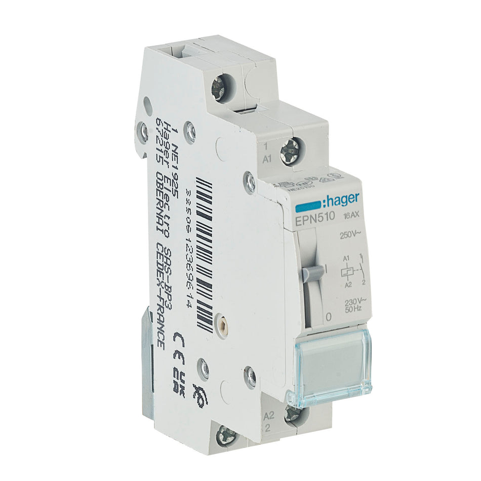 Hager Stromstoßschalter EPN510 Fernschalter 230V (1S 250V 16A)