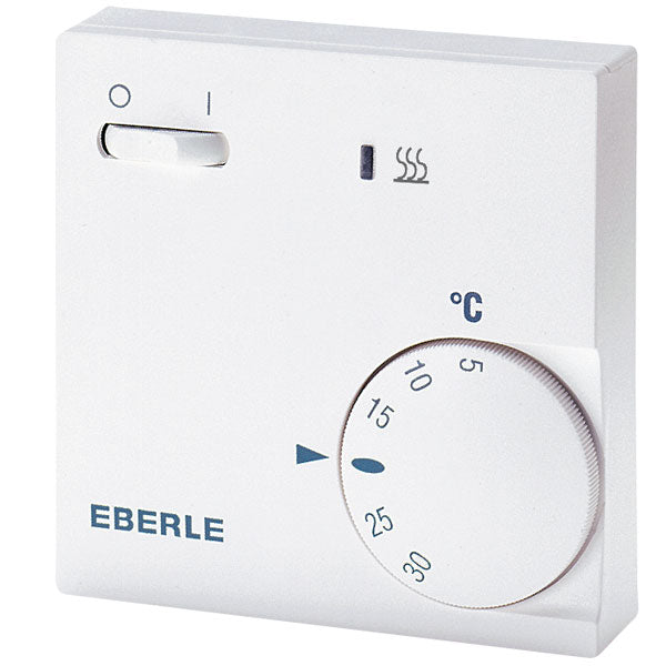 Eberle Raumthermostat RTR-E 6202 Aufputz 1Ö, 5...30°C, 10A, Schalter, Nachtabsenkung - grenda-hammer® - Der Handwerkershop 