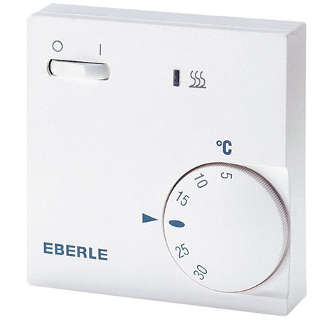 Eberle Raumthermostat RTR-E 6202 Aufputz 1Ö, 5...30°C, 10A, Schalter, Nachtabsenkung - grenda-hammer® - Der Handwerkershop 