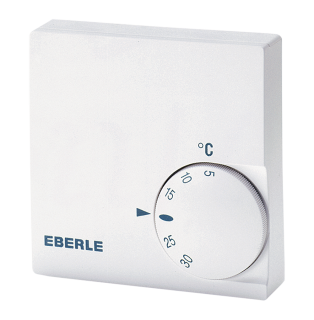 Eberle Raumthermostat RTR-E 6124 Aufputz 1Ö 5...30°C, 10A - grenda-hammer® - Der Handwerkershop 