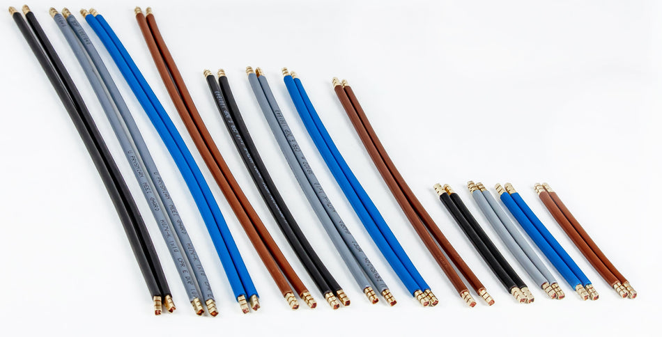 Kabel Verdrahtungsbrücken nach Wahl 10qmm | 125 - 500mm | braun, schwarz, grau, blau, grüngelb