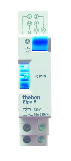 Theben Elpa 8 Treppenlichtzeitschalter 230V 3/4-Leiter